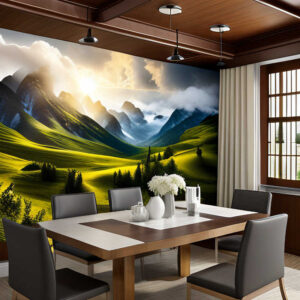 mountain wallapaper murals